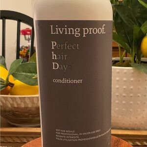 Living Proof Hair Conditioner in Gray and White